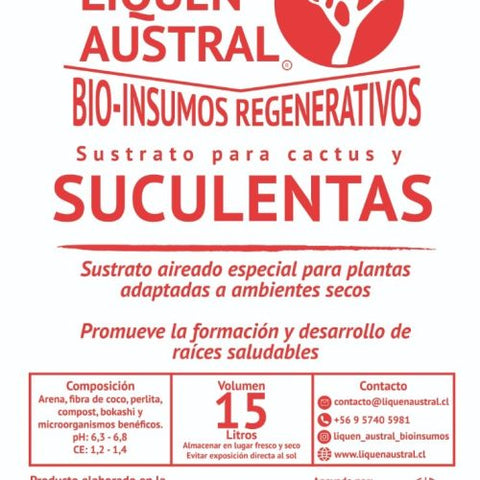 Sustrato Suculentas