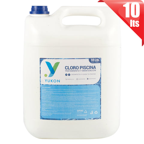 Cloro liquido piscina  10LT