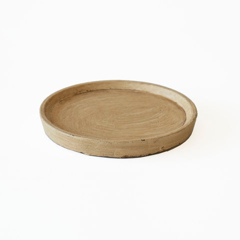 Plato Macetero Ocre