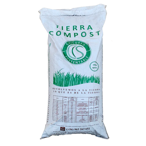 Tierra Compost Chicureo Sustentable 50 Lts