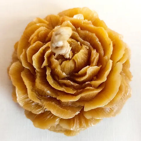 Vela De Cera Flor Siempre Viva