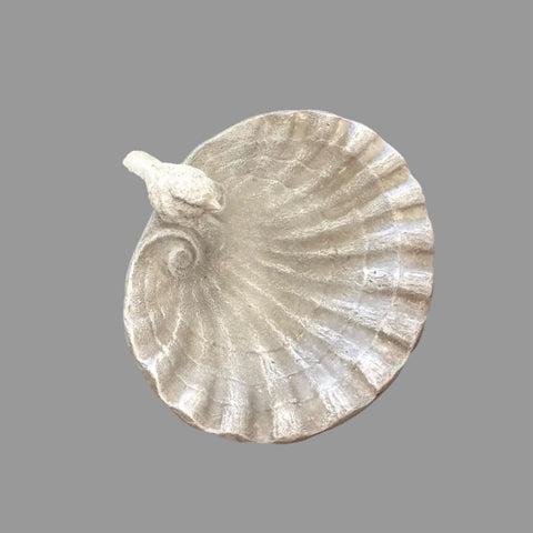 Bebedero pajaritos pie