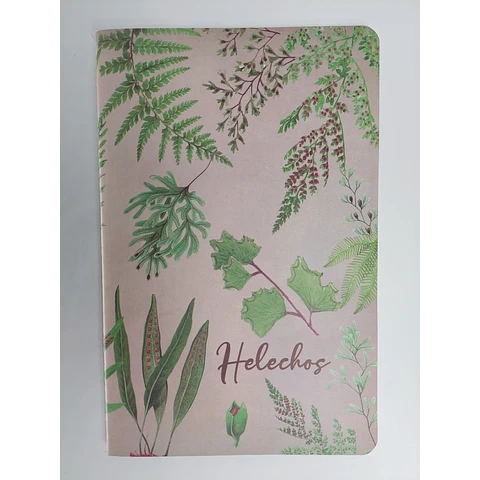 Libreta Grande Helechos