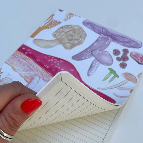 Libreta Reino fungi Blanco