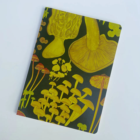 Libreta Reino Fungi Negro