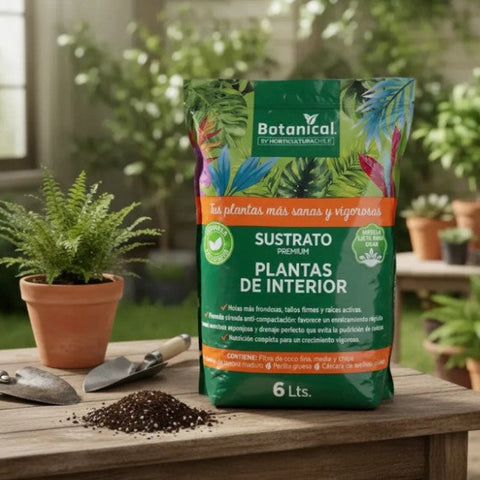Sustrato Premium para Plantas de Interior 6L