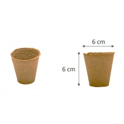 Macetero Biodegradable Redondo
