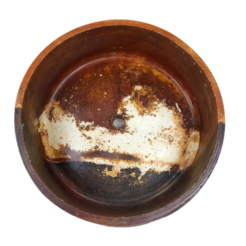 Macetero Tutureque Café Oscuro